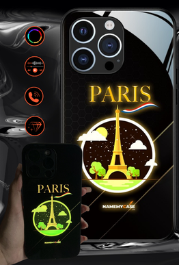LED Leuchtendes iPhone Case - Paris