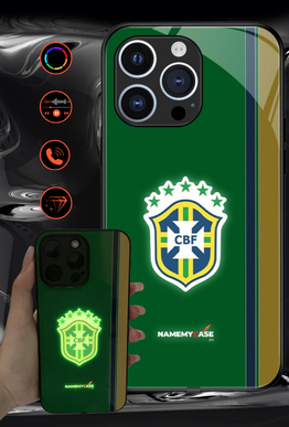 LED Leuchtendes iPhone Case - Brasilien