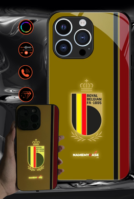 LED Leuchtendes iPhone Case - Belgien