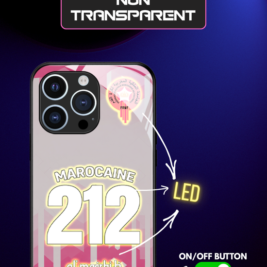 LED Leuchtendes iPhone-Hülle - 212 Marokkaner