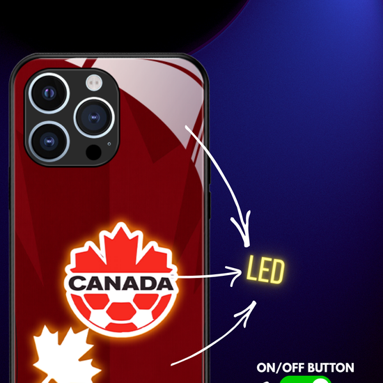 LED Leuchtendes iPhone Case - Omerta Pink