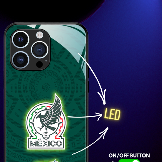 LED Leuchtendes iPhone Case - Omerta Pink