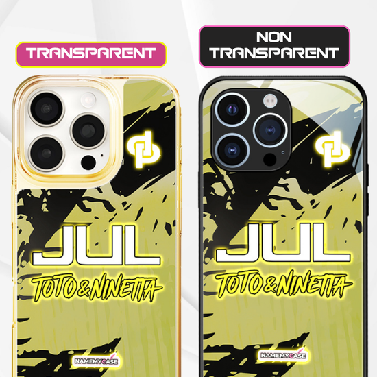 LED Leuchtendes iPhone Case - JUL Gelb