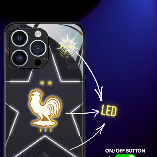 LED Leuchtendes iPhone Case - Omerta Pink