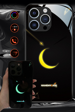 LED Leuchtendes iPhone Case - Mond