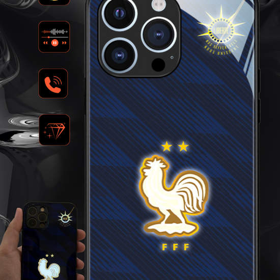 LED Leuchtendes iPhone Case - Omerta Pink