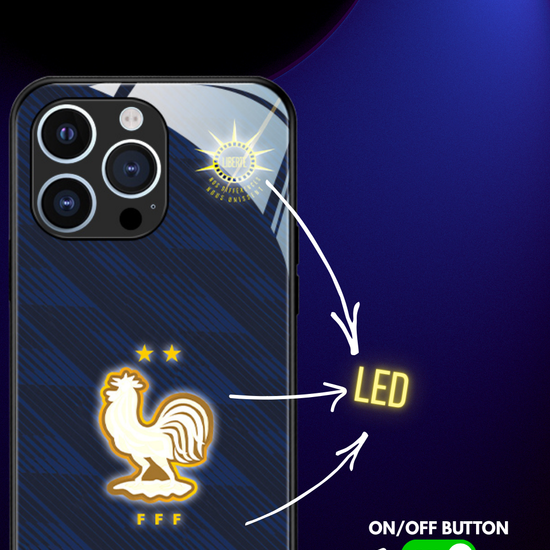 LED Leuchtendes iPhone Case - Omerta Pink