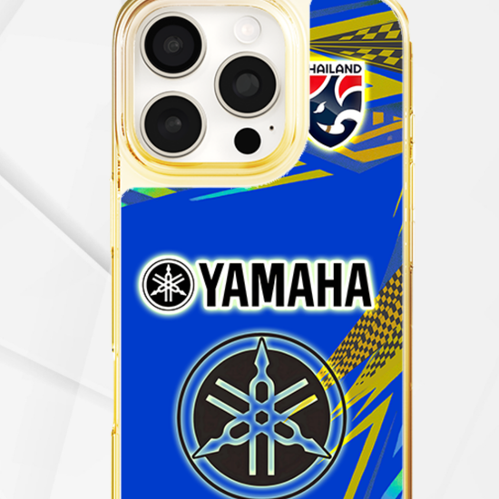 LED Leuchtendes iPhone Case - Yamaha Blau
