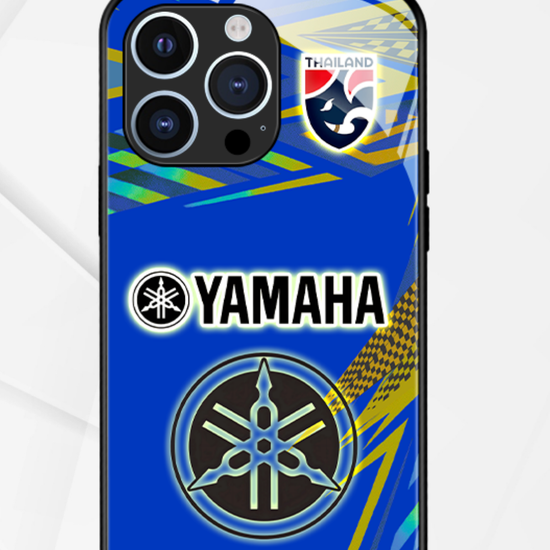 LED Leuchtendes iPhone Case - Yamaha Blau