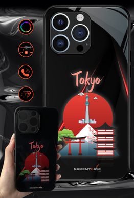 LED Leuchtendes iPhone Case - Tokio