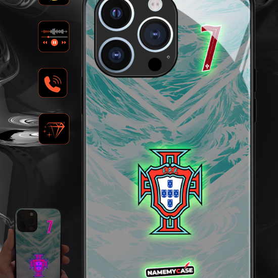 LED Leuchtendes iPhone Case - Omerta Pink