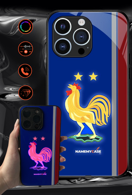 LED Leuchtendes iPhone Case - Frankreich