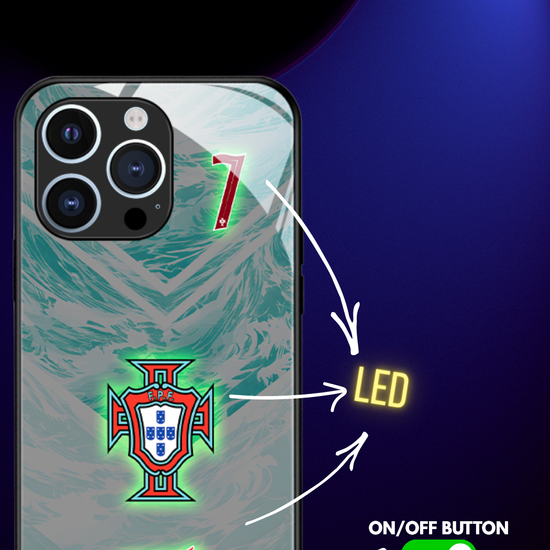 LED Leuchtendes iPhone Case - Omerta Pink