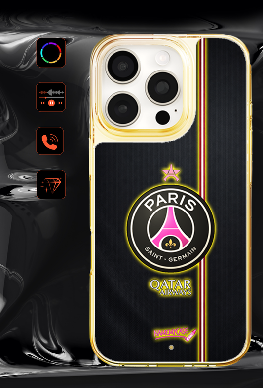 LED Leuchtendes iPhone Case - PSG Pink