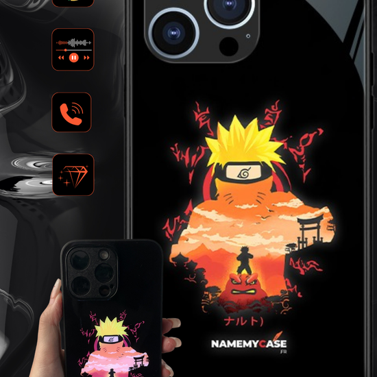 LED Leuchtendes iPhone Case - Training | Naruto