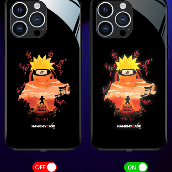 LED Leuchtendes iPhone Case - Training | Naruto