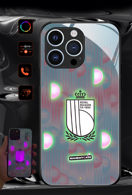 LED Leuchtendes iPhone Case - Omerta Pink