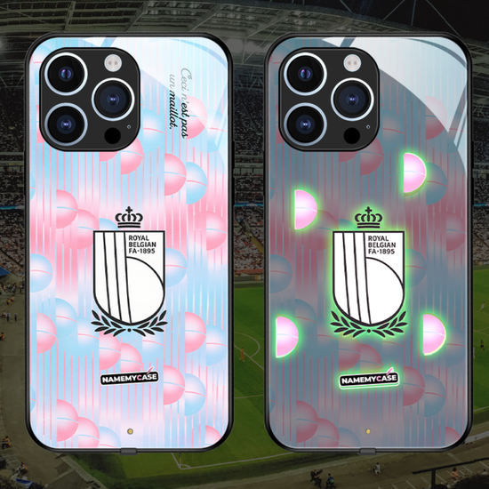 LED Leuchtendes iPhone Case - Omerta Pink