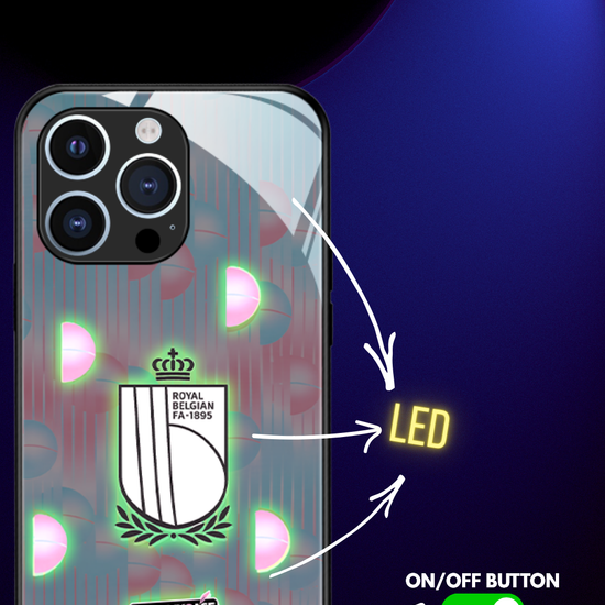 LED Leuchtendes iPhone Case - Omerta Pink