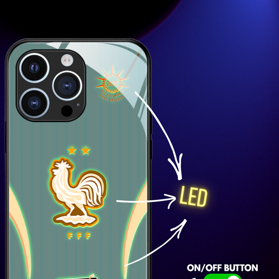 LED Leuchtendes iPhone Case - Omerta Pink