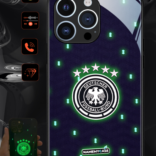 LED Leuchtendes iPhone Case - Omerta Pink