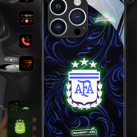 LED Leuchtendes iPhone Case - Omerta Pink
