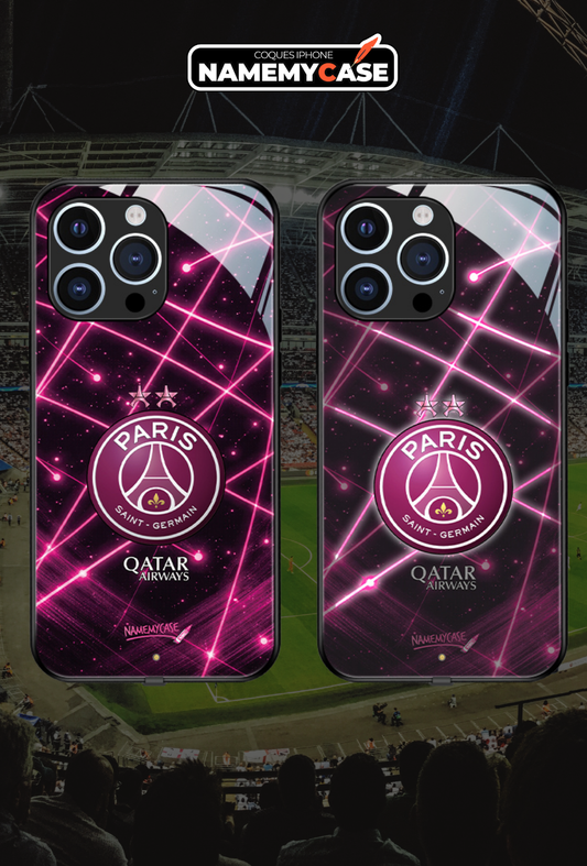 LED Leuchtendes iPhone Case - Omerta Pink