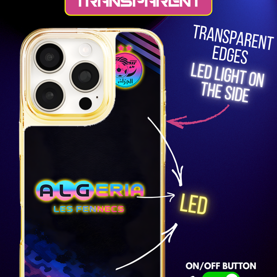 LED Leuchtendes iPhone-Hülle - Algerien Fenneks