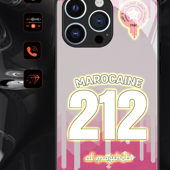 LED Leuchtendes iPhone-Hülle - 212 Marokkaner