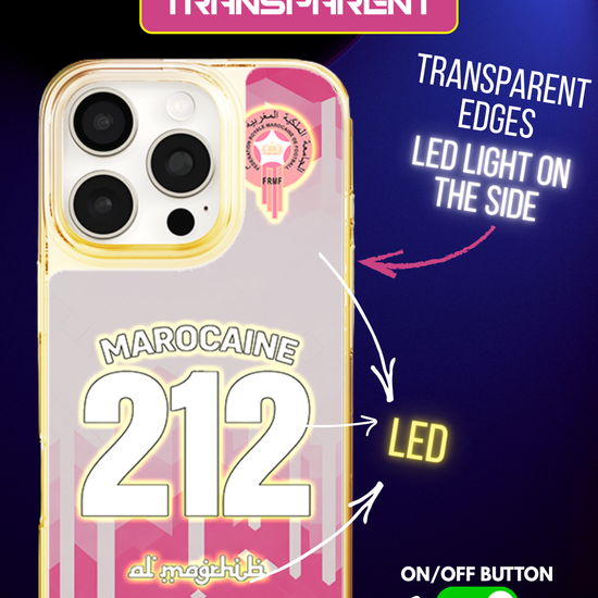LED Leuchtendes iPhone-Hülle - 212 Marokkaner