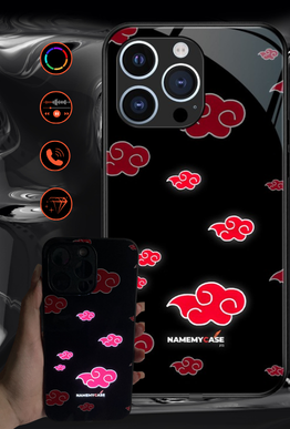 LED Leuchtendes iPhone Case – Akatsuki - Naruto