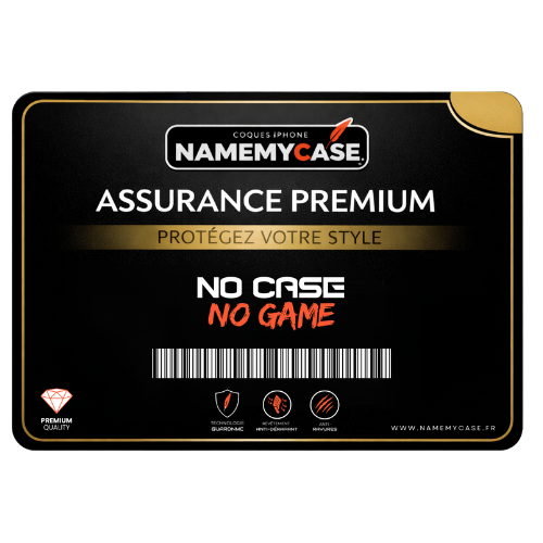 Versicherung Coque LED Namemycase