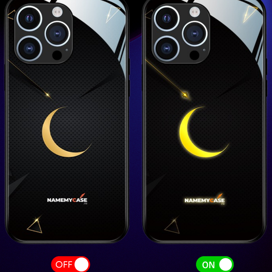 LED Leuchtendes iPhone Case - Mond