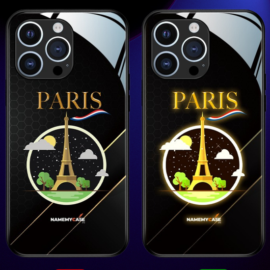 LED Leuchtendes iPhone Case - Paris