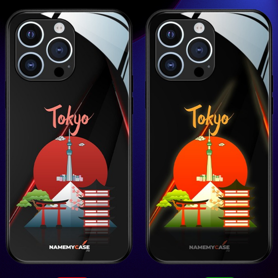 LED Leuchtendes iPhone Case - Tokio