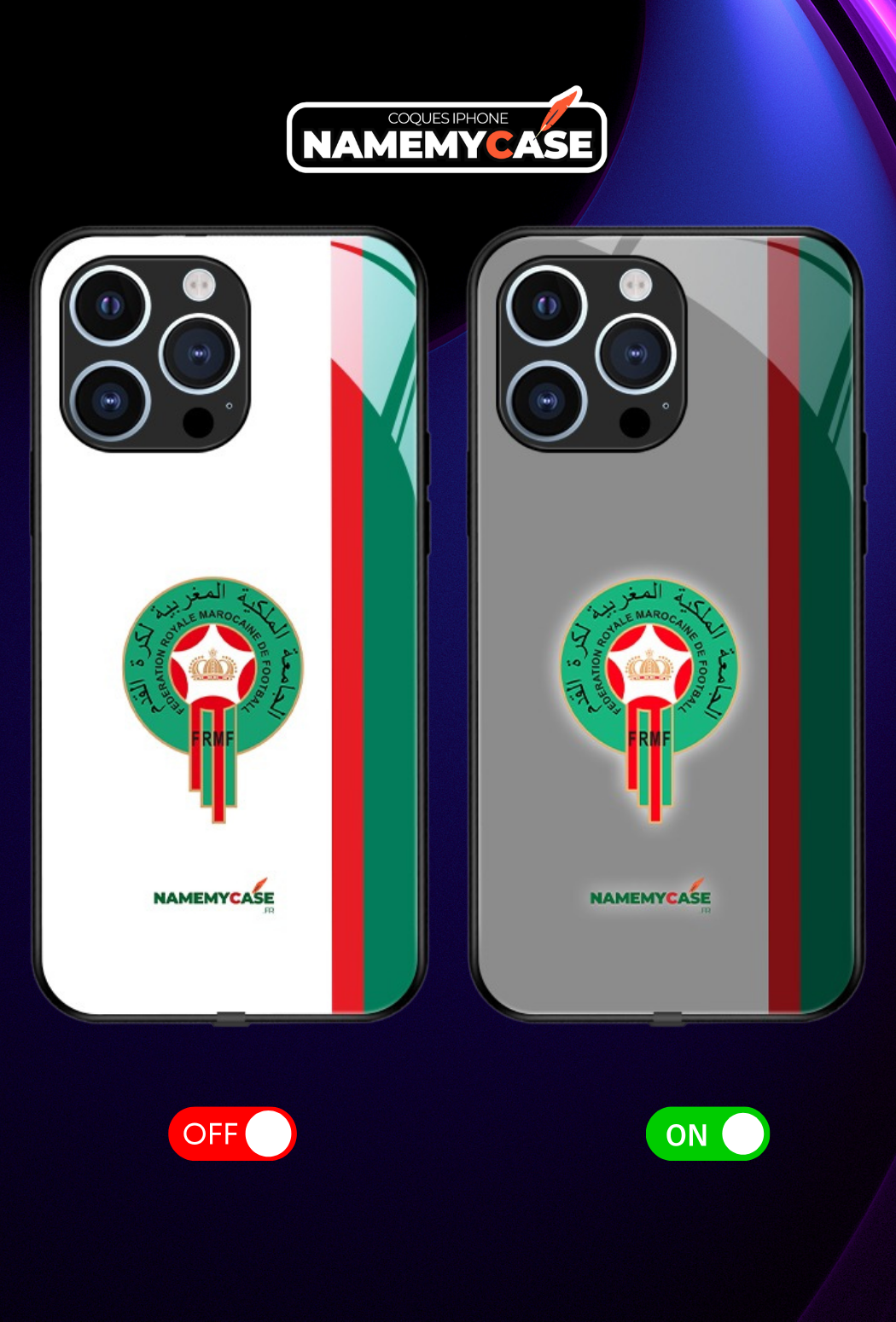 LED Leuchtendes iPhone Case - Marokko