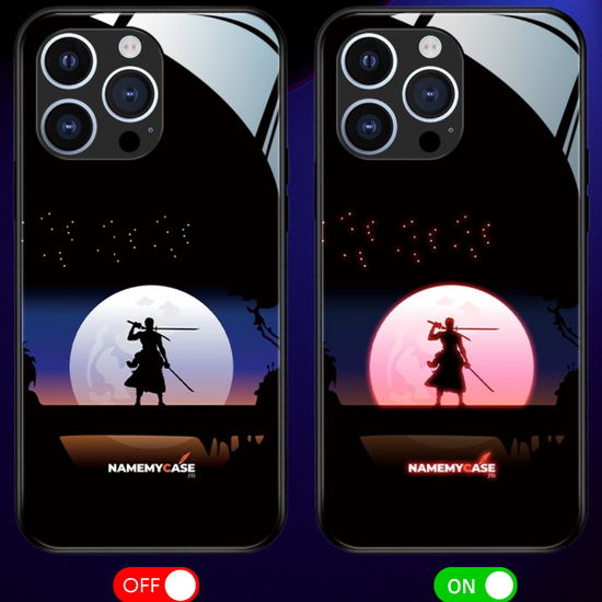 LED Leuchtendes iPhone Case - Mondlicht Sieg | Zoro One Piece