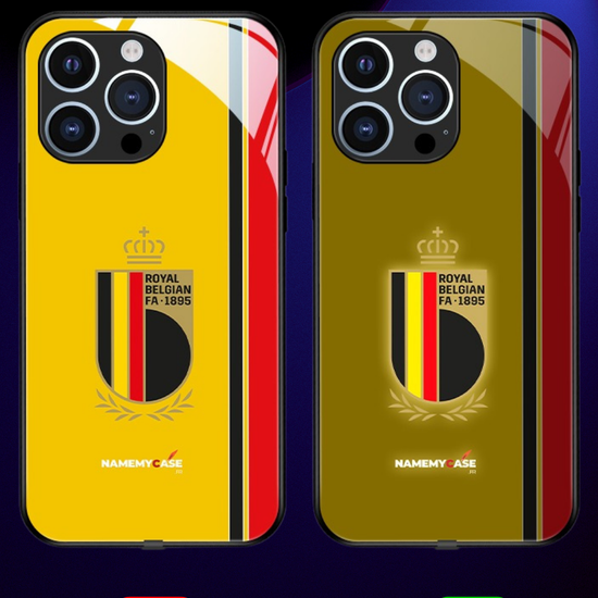 LED Leuchtendes iPhone Case - Belgien