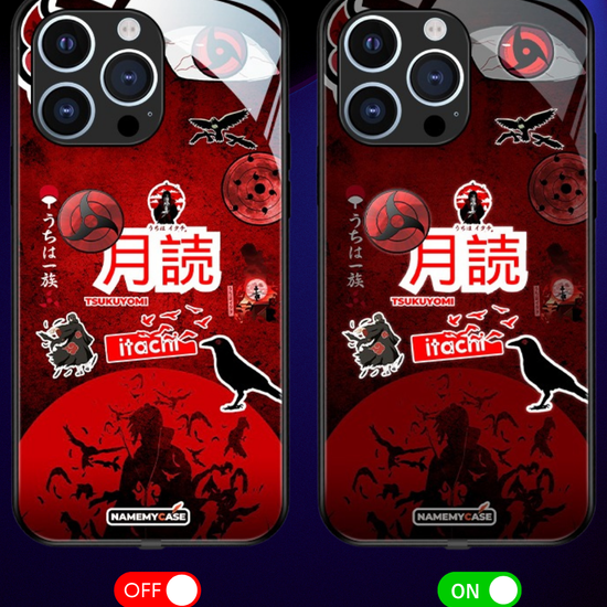 LED Leuchtendes iPhone Case - Tsukuyomi | Naruto