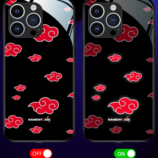 LED Leuchtendes iPhone Case – Akatsuki - Naruto