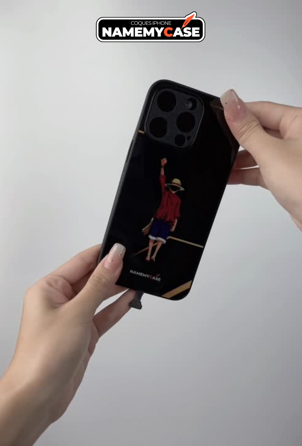 LED Leuchtendes iPhone Case - Victory | Luffy One Piece