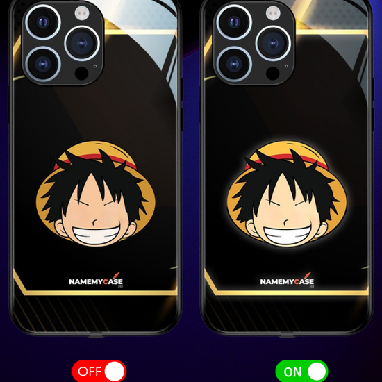 LED Leuchtendes iPhone Case - Luffy | One Piece