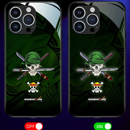 LED Leuchtendes iPhone Case - Roronoa Zoro | One Piece