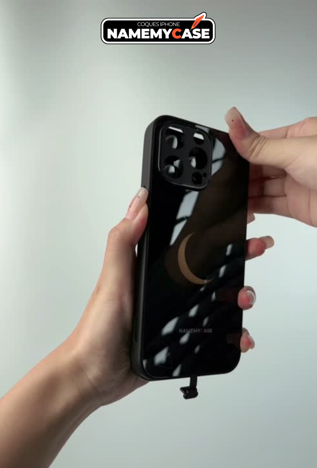 LED Leuchtendes iPhone Case - Mond
