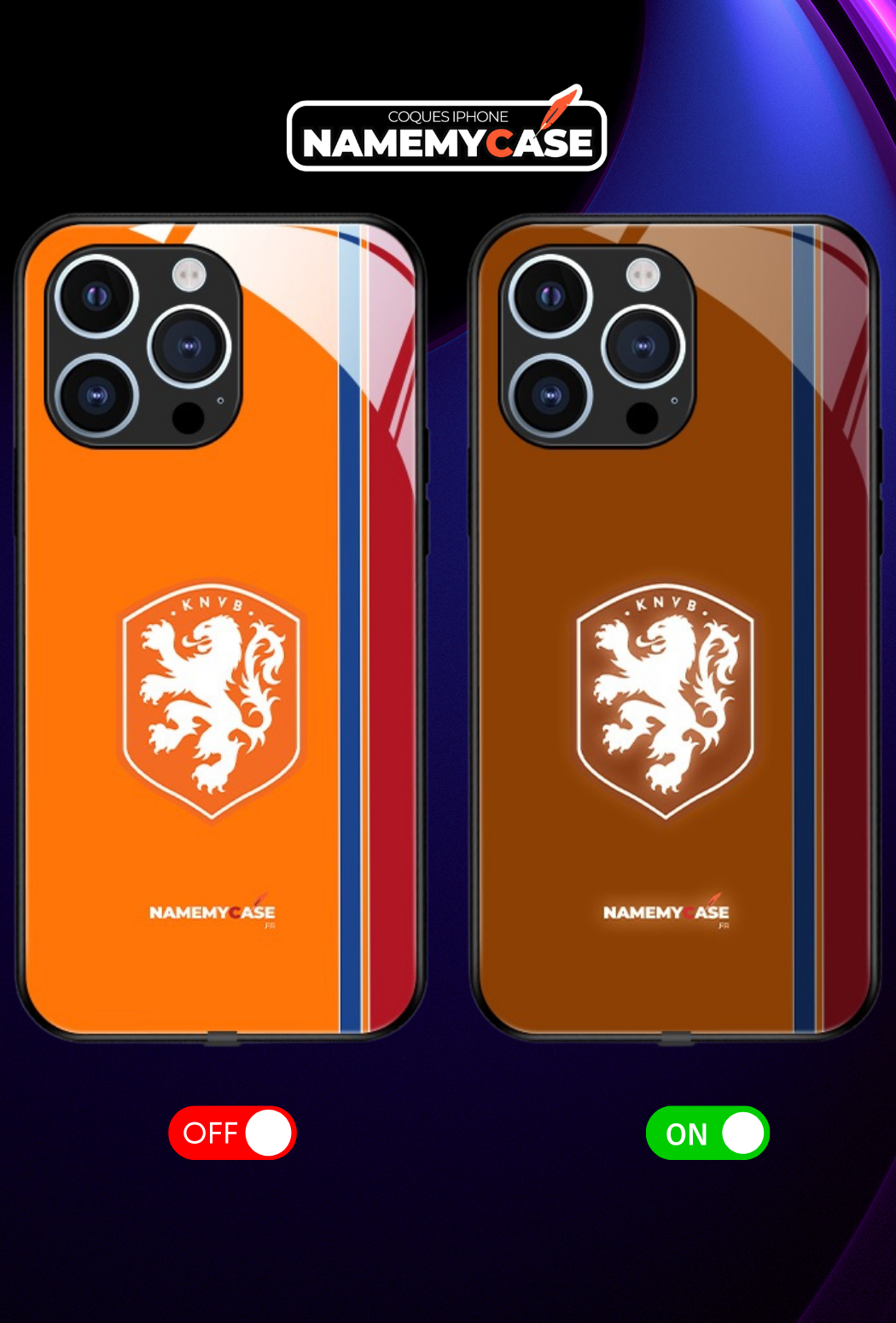 LED Leuchtendes iPhone Case - Niederlande