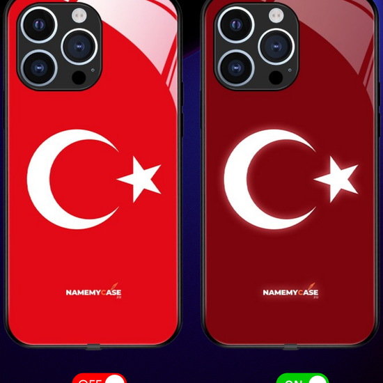 LED Leuchtendes iPhone Case - Türkei