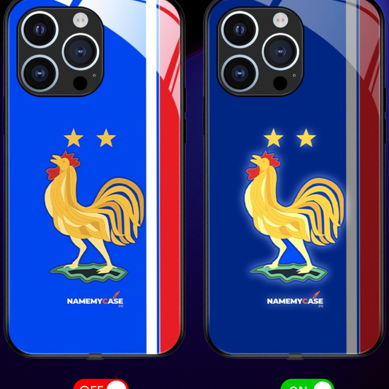 LED Leuchtendes iPhone Case - Frankreich