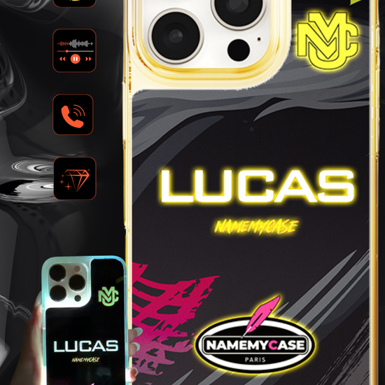 Individuelles LED leuchtendes iPhone Case - NMC