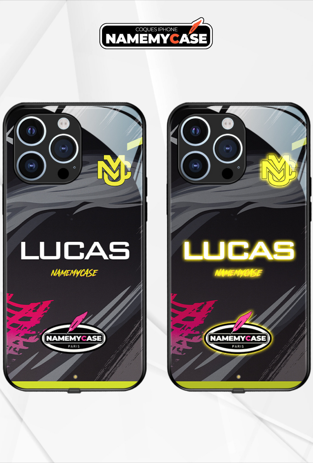 Individuelles LED leuchtendes iPhone Case - NMC