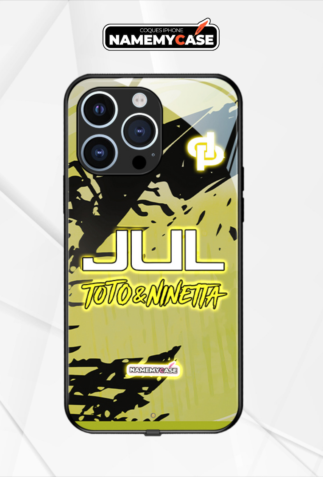 LED Leuchtendes iPhone Case - JUL Gelb